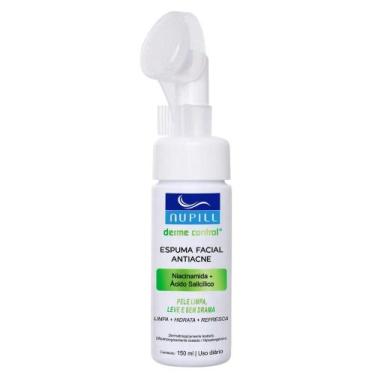 Imagem de Espuma Facial Antiacne Nupill Derme Control Niacinamida e Ácido Salicí