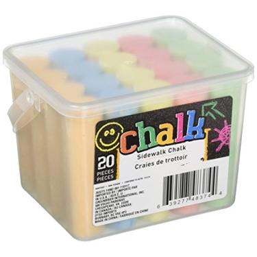 Imagem de Giz Sidewalk 20 unidades - 5 cores, Multicor, 1 Pack