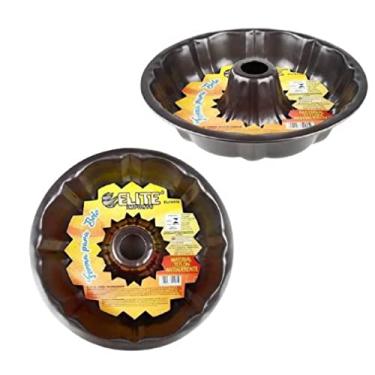 Imagem de Forma Para Bolo Pudim Teflon Antiaderente Redonda 24 cm