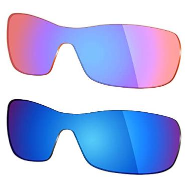 Imagem de 2 pares de lentes polarizadas de substituição da Mryok para óculos de sol Oakley Antix – Opções