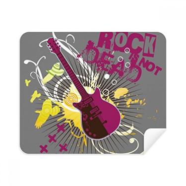 Imagem de Pano de limpeza de instrumentos musicais Rock Musical, 2 peças, tecido de camurça