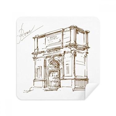 Imagem de Arco de Constantine Roma Constantine Pano Limpador de Tela Tecido de Camurça Pacote com 2