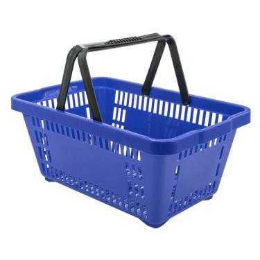 Imagem de Cesto de Compras D100 Dellaplast 16l 45x29x19 Azul