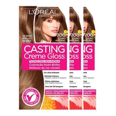 Imagem de L'oréal Paris Coloração Casting Creme Gloss Kit - 700 Louro Natural