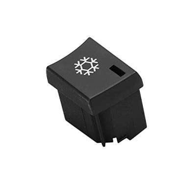 Imagem de Capa de botão de controle de ar condicionado, série 3 E90 E91 E92 E93 2005-2012 Kit de substituição de capa de painel de controle climático com botão A/C