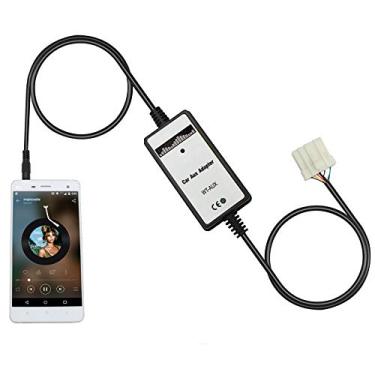 Imagem de Yomikoo Entrada auxiliar de áudio automotivo, trocador de CD estéreo de 3,5 mm cabo auxiliar para Mazda 3 2004-2008, Mazda 5 2005-2009, Mazda 6 2002-2008, RX-8 2004-2006, CX-7 2007-2008, MPV 2002-2008, MPV 2002-2008. 011, PreMacy 2002-2008