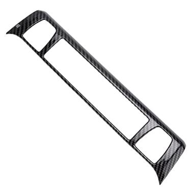 Imagem de Reposição de Adesivo Estilo Fibra de Carbono para Decoração do Console de Controle Central para 2019 a 2021