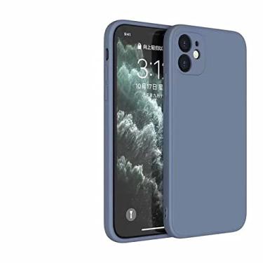Imagem de Capa de silicone líquido quadrado para xiaomi redmi note 10 pro 9 9s 9t 11s mi 10t 11 lite 11t poco f3 m3 pro 5g x3 gt nfc capa macia, cinza, para poco f3