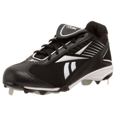 Imagem de Reebok Chuteira feminina vintage M5 Low II Softball, Preto/branco, 11