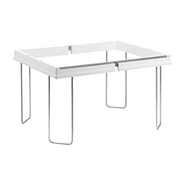 Imagem de Smead Moldura para pasta suspensa ajustável resistente, tamanho carta, branco, 40,64 cm a 60,96 cm, 1 por pacote (64851)