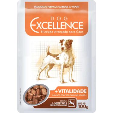 Imagem de Ração Úmida Dog Excellence Sachê +Vitalidade para Cães Adultos - 100 g