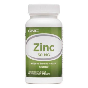 Imagem de Zinc-30 Zinc Zinco 30Mg (100 Tablets) Gnc