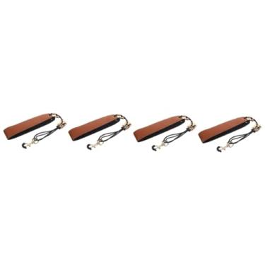 Imagem de ibasenice 5 Unidades Correia De Saxofone Troca De Pulseira De Saxofone Alça De Pescoço De Saxofone De Couro Alça De Pescoço De Clarinete Cinto De Couro Sax Universal Filho Estofado