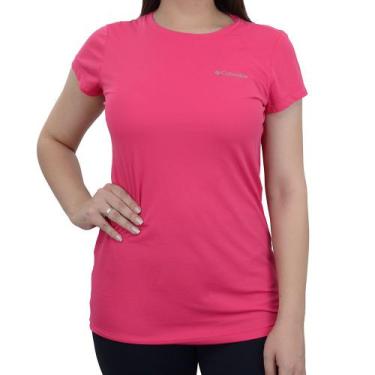 Imagem de Camiseta Feminina Columbia Mc Neblina Rosa - 3204