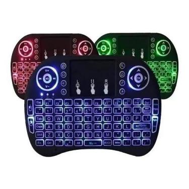 Imagem de Keyboard Mini Sem Fio Tv B Smart E Pc Mm-429 - Rhos