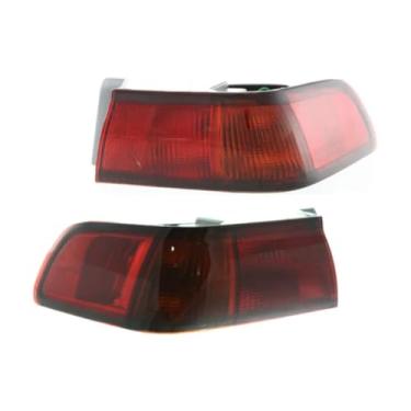 Imagem de Para Toyota Camry 1997-1999 Conjunto de luz traseira Tipo NAL Par de lado externo do motorista e passageiro certificado DOT TO2800124 + TO2801124