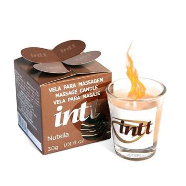 Imagem de Vela Para Massagem Beijável Chocolate - Intt Cosméticos