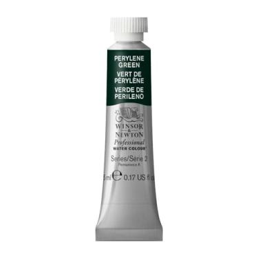 Imagem de Winsor & Newton Aquarela profissional, tubo de 5 ml, verde perylene