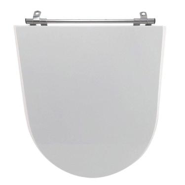 Imagem de Assento Sanitário Poliéster para Louça Calypso incepa Aço Branco