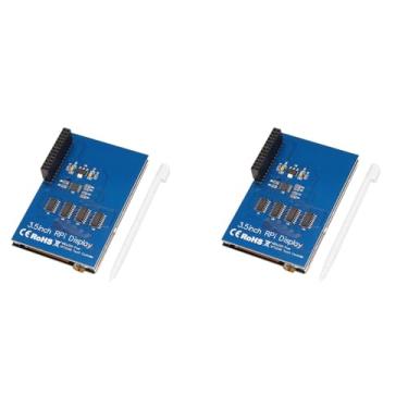Imagem de Baglaum 2X Módulo de Placa de ExibiçãO LCD TFT de Tela Sensível Ao Toque de 3,5 Polegadas para 2 B e RPI B/3