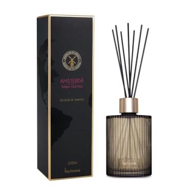 Imagem de Difusor de Varetas Amsterdã Linha Mundo Via Aroma - 200ml
