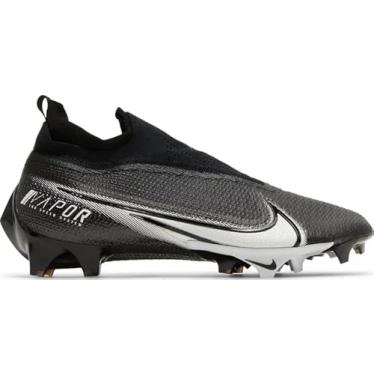 Imagem de Nike Chuteira de futebol masculina Vapor Edge Elite 360 Flyknit Larga, Preto/branco, 14 Wide