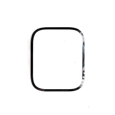 Imagem de Kit de reparo de tela md0410 compatível com Apple Watch séries 8 e 9 (41 mm e 45 mm) - Substituição de lente de vidro externa frontal (lente de vidro externa de 45 mm)