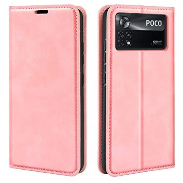 Imagem de Capa para Xiaomi Poco X4 Pro 5G, Capa Poco X4 Pro 5G, Capa carteira de couro PU premium estilo livro capa dobrável com suporte dobrável com compartimentos para cartões para Xiaomi Poco X4 Pro 5G