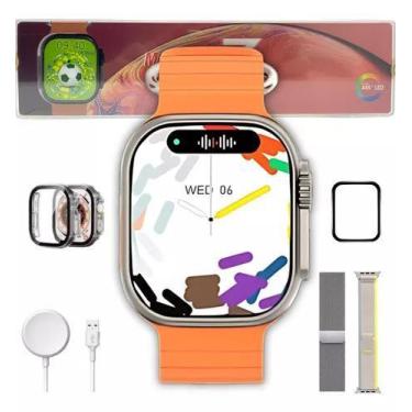 Imagem de Relogio Smartwatch Watch 3 Ultra 49mm Serie 10 Super Amoled Chat GPT P