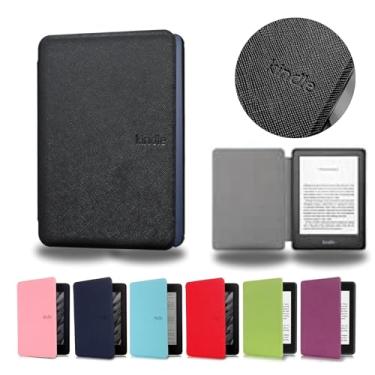 Imagem de Capa Kindle 11ª Geração 2022 Modelo C2V2L3 - Case Sensor Magnético Auto Hibernação Leve e Fina - ATENÇÃO: Não Encaixa No Kindle 10ª Geração, Paperwhite 11 e Oasis (COR PRETO)