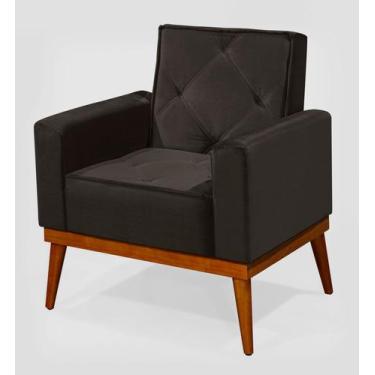 Imagem de Cadeira Poltrona Quarto Feminino Clínica Recepção - Portofino Estofado