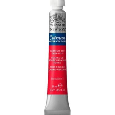 Imagem de Aquarela Winsor & Newton Cotman 8ml 098 Cadmium Red Deep Hue - winsor 