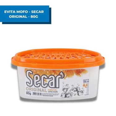 Imagem de Anti Mofo Secar Original Natural 80g Desumificador Guarda Roupa Armari