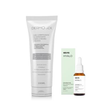 Imagem de Kit Corporal Com Oleo De Coco Íntimo Hidratação Natural - Dermosex e I