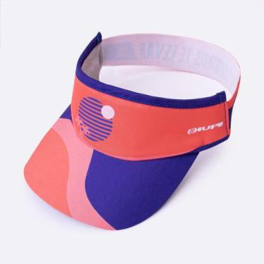 Imagem de Viseira para Corrida HUPI Sonhos, Roxo, Coral