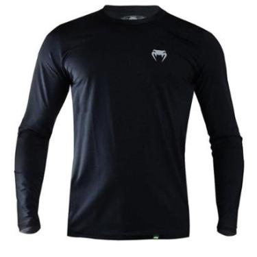 Imagem de Camiseta Venum Manga Longa Drygear Basic Dark Masculina-Masculino
