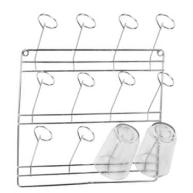 Imagem de Escorredor De Copos De Parede Com Capacidade Para 12 Copos - ARAMEFER