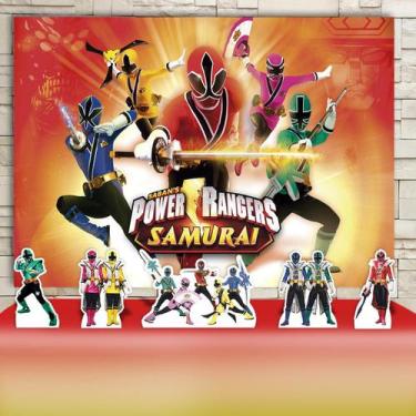Imagem de Kit Festa Rubi Power Rangers Samurai - IMPAKTO VISUAL