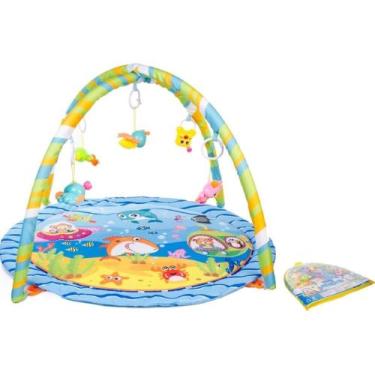 Imagem de Tapete Centro De Atividades Para Bebê Colorido C/ Brinquedos - Outro ,