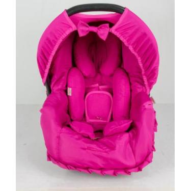 Imagem de Kit capa de bebê conforto e redutor - pink - ALAN PIERRE BABY