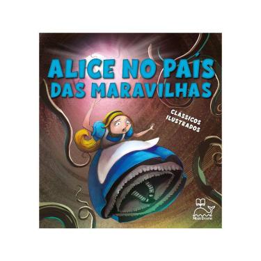 Imagem de Clássicos Ilustrados - Alice No País Das Maravilhas