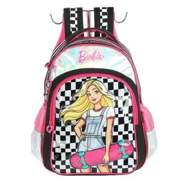 Imagem de Mochila de Costas Luxcel Barbie Skatista Preto
