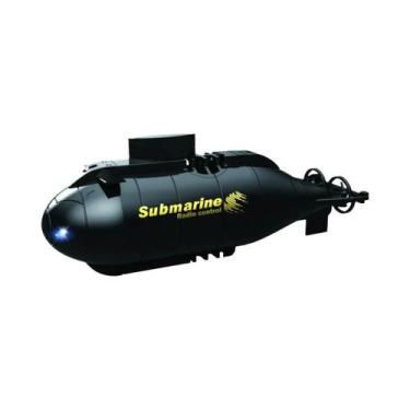 Imagem de Mini Submarino de Controle Remoto Liutong - Brinquedo Exclusivo, Preto