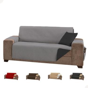 Imagem de Capa Para Sofá Impermeável 4 Lugares 2,20 Protetor Para Pet - MR Enxov