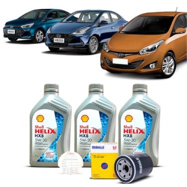 Imagem de Kit Troca de Oleo 5w30 e Filtro HB20s 1.0 12V 2012 A 2022
