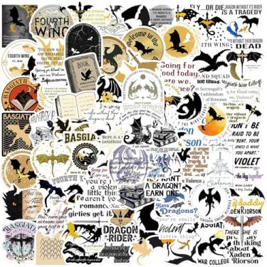 Imagem de Kingmagnate 100 Adesivos de Quarta Asa à Prova D'água: Vinil, Desenho Animado, Irregula...