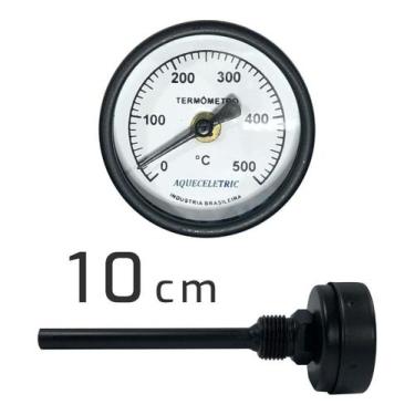 Imagem de Kit 4Termômetros Para Forno Iglu De 0ºc A 500ºc 10cm Haste - Az135