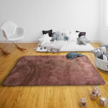 Imagem de Tapete Soft Mardin Decorativo para Sala e Quarto, 300x400 cm, Cor Cacau