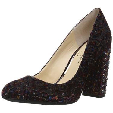 Imagem de Jessica Simpson Sapato de bainha feminino, Multi, 6.5