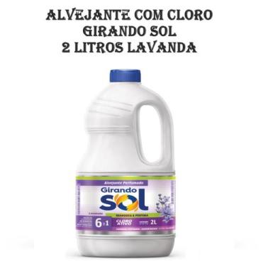 Imagem de Alvejante com Cloro Girando Sol 2 Litros Lavanda